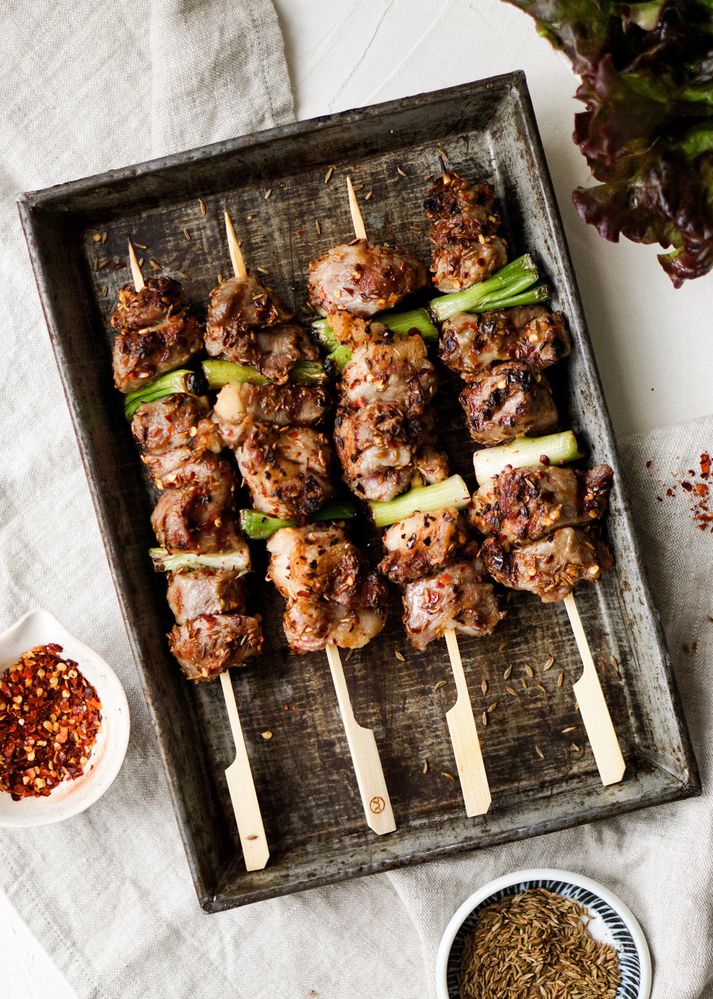 Grilled Cumin Lamb Skewers Eat Cho Food